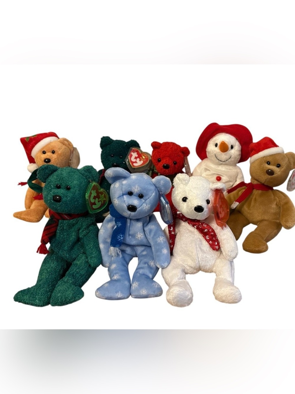 Ty Holiday Plush Bear Collection -